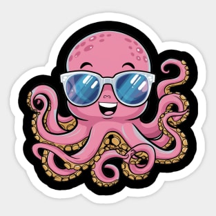 Cute Octopus Sticker